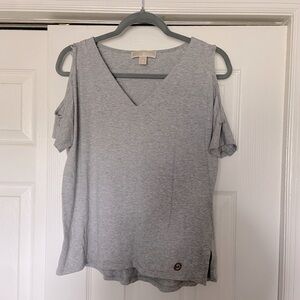 Michael Kors Cold Shoulder Top